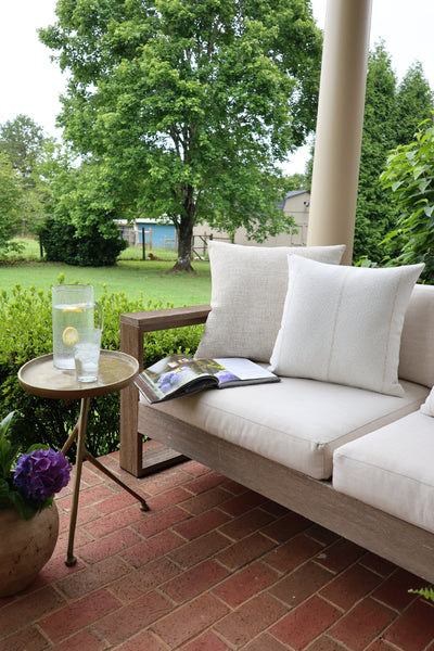 Cozy Ivory Indoor/Outdoor Pillow Cover