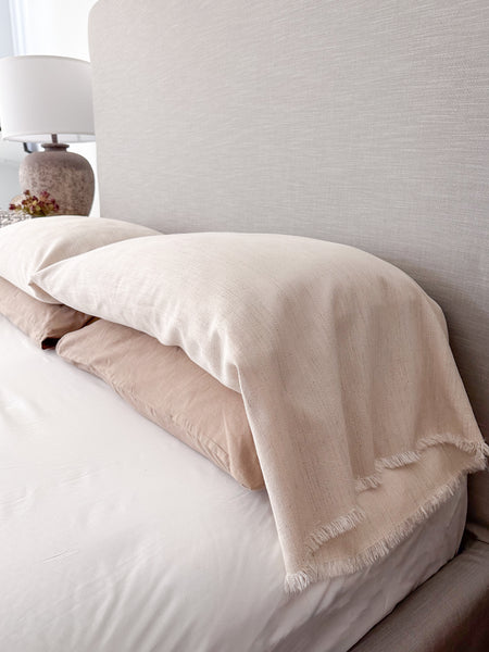French Bed Sham | Cream