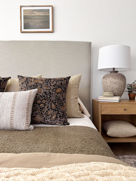 Tapis Kilim Rust Pillow Cover
