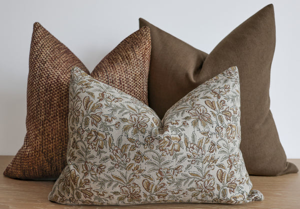Autumn Brown Pillow Cover