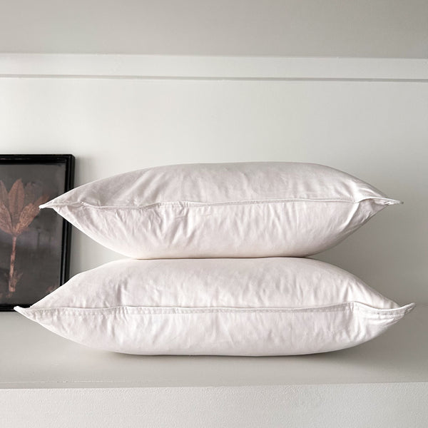 Sectional Pillow Inserts for L-Shaped Bench | Square Center Design