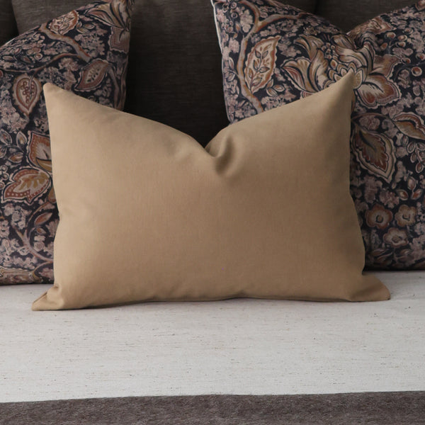 English Toffee Pillow Cover 22"x22"