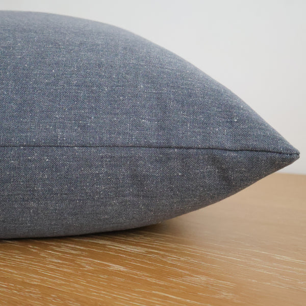 Washed Cotton Jean Pillow Cover
