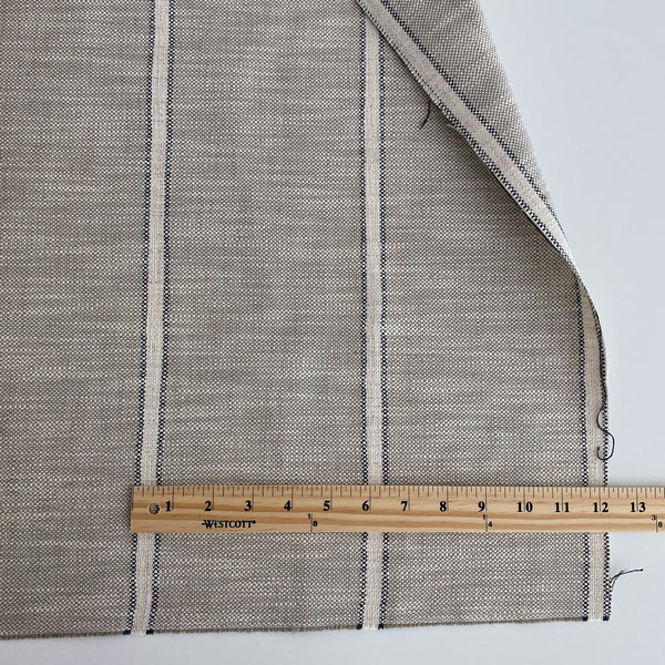 Gray Upholstery Fabric by the yard, Home decor fabric, Hackner Home, Decorative Fabric, Gray Upholstery Fabric by the yard, Black Stripe Fabric, Designer Fabric, Striped Fabric for sale